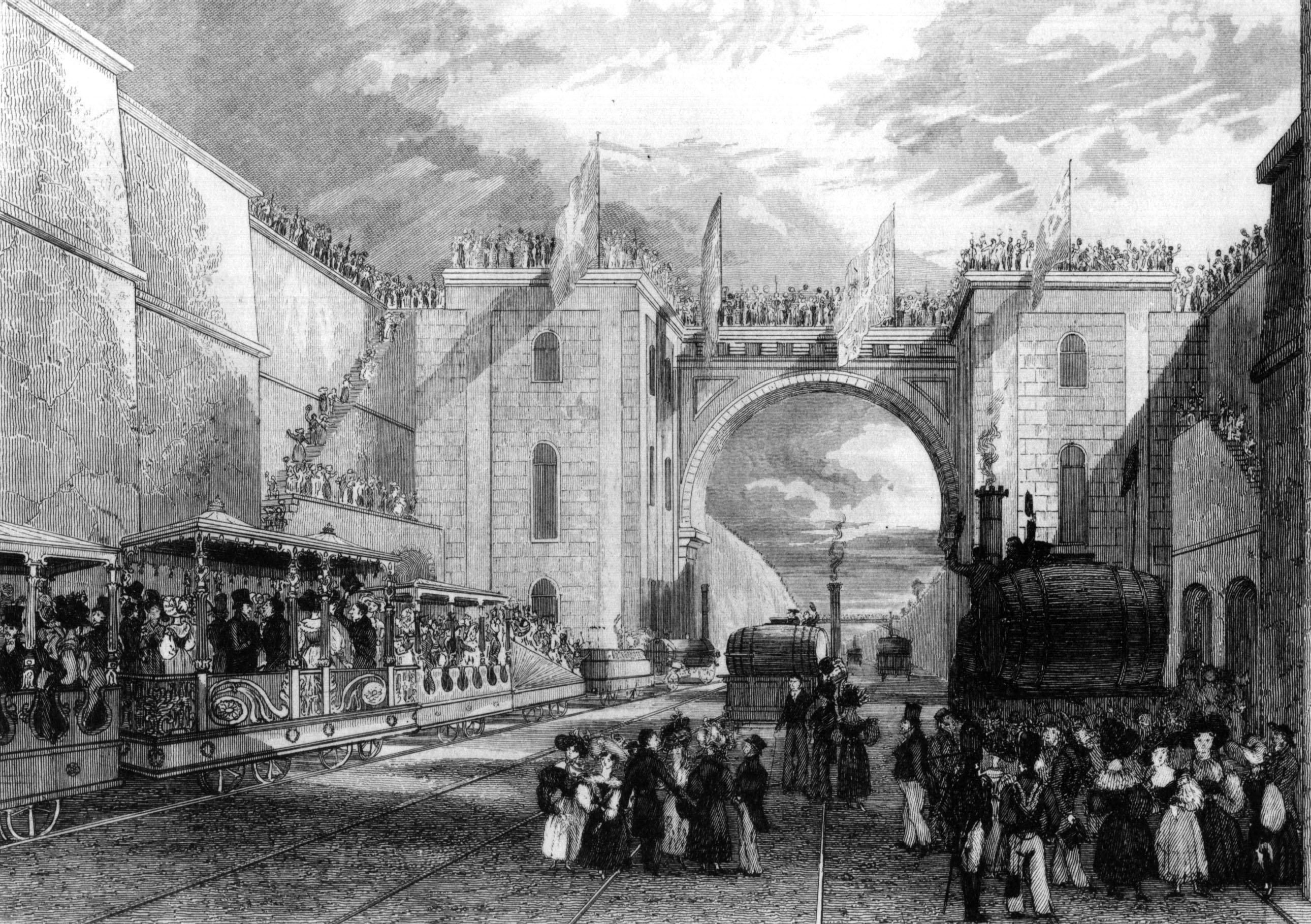 Железная дорога париж вена. Железная дорога Манчестер Ливерпуль 1830. Железная дорога Ливерпуль-Манчестер 1825. Первая железная дорога Ливерпуль Манчестер. Железная дорога Стоктон - Дарлингтон.